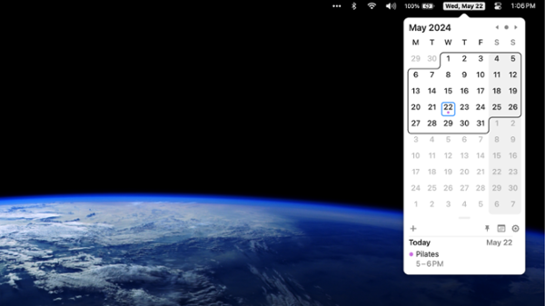 Every Mac User Needs This Little Menu Bar Calendar App